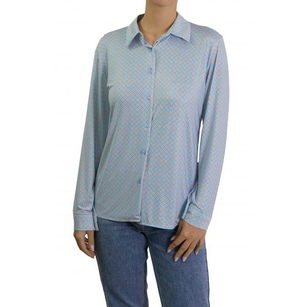 Camicia fantasia in viscosa  "Fanny"